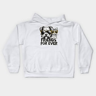 Friends Forvever Kids Hoodie